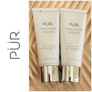 PUR - NWOT No Box - 2 Tubes Purple Pore Punisher Pore-Tightening Mask 2oz/Sealed